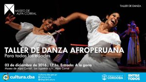 Taller de Danza Afroperuana