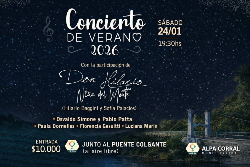 CONCIERTO DE VERANO 2026