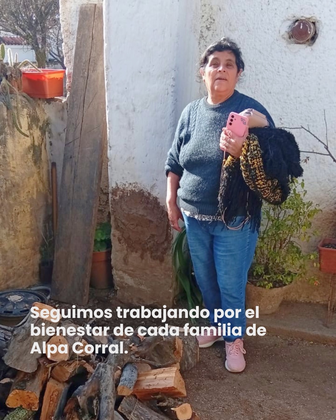 Programa de Leña Social en Alpa Corral