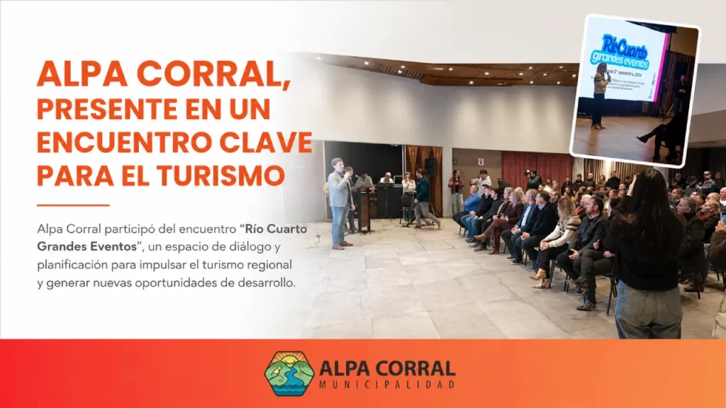 Alpa Corral participó de la presentación de “Destino Río Cuarto 2026”