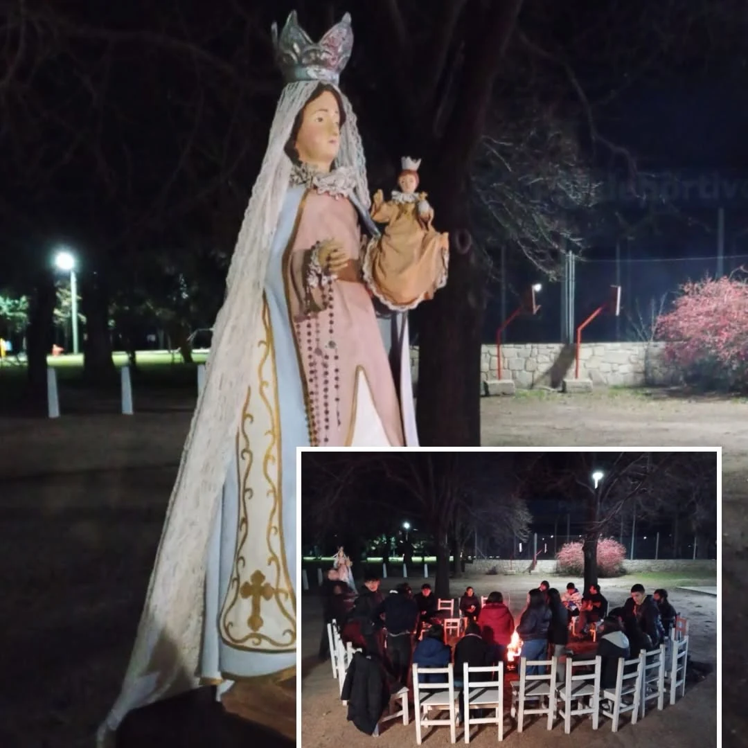 Procesión y encuentro comunitario por la Novena de Nuestra Señora del Tránsito