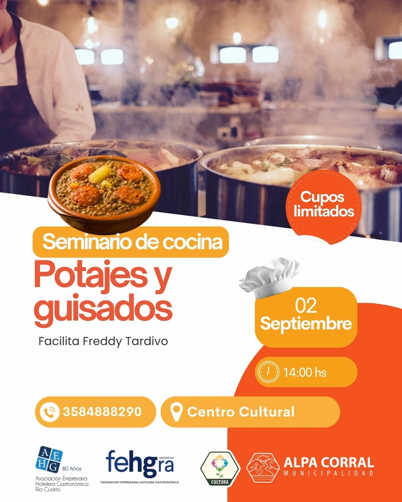 Seminario de cocina Potajes y guisados