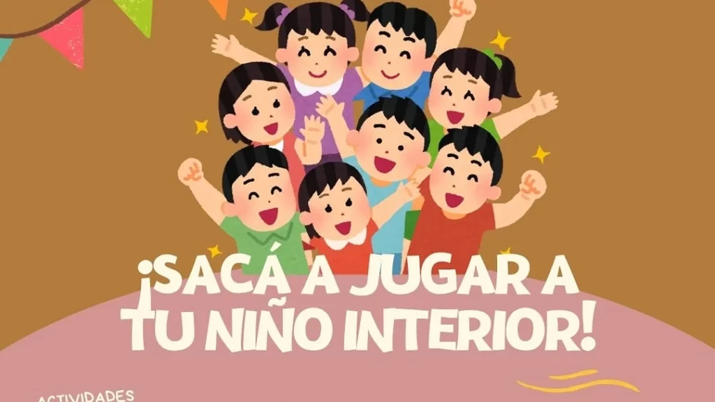 Niños jugando en la placa de la actividad Sacá a jugar a tu niño interior