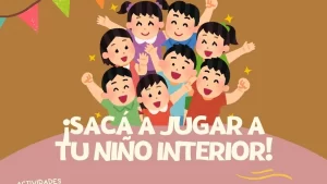Niños jugando en la placa de la actividad Sacá a jugar a tu niño interior