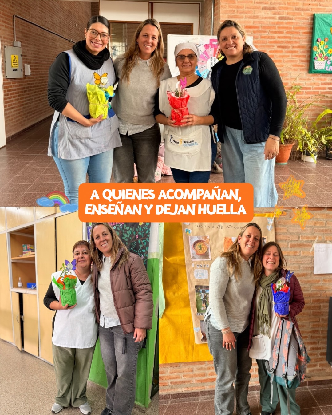 Reconocimos a maestros y auxiliares educativos de nuestra localidad
