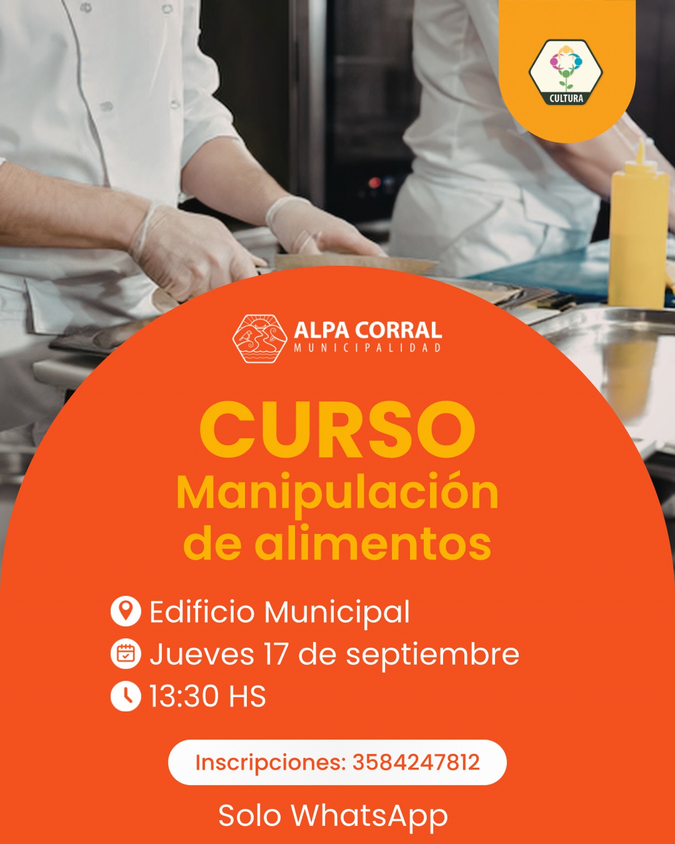 Dictarán un nuevo curso de Manipulación de Alimentos